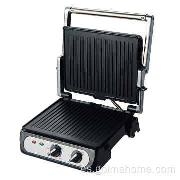 Panini Press Grill, creador de sándwiches sin palancas recubiertas, Grill Panini Maker